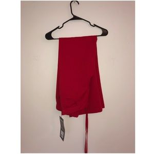 NWT Greys Anatomy Scarlet Red Scrubs Pants